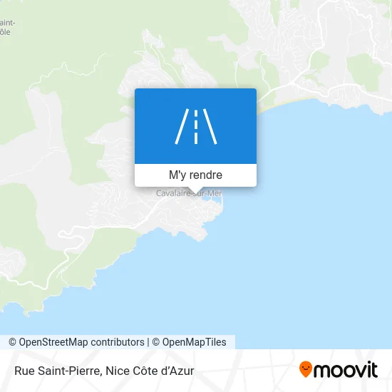 Rue Saint-Pierre plan