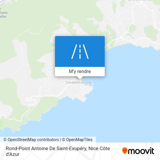 Rond-Point Antoine De Saint-Exupéry plan