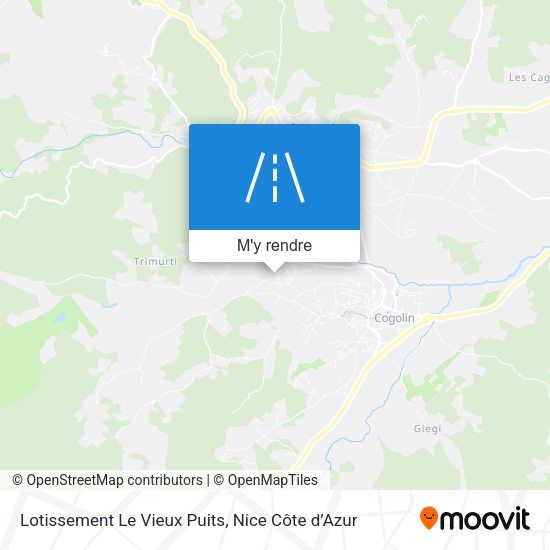 Lotissement Le Vieux Puits plan