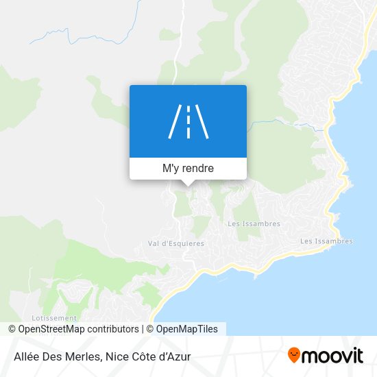 Allée Des Merles plan