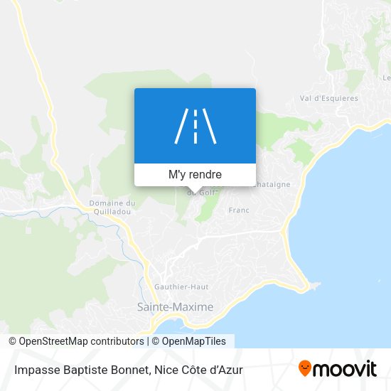 Impasse Baptiste Bonnet plan