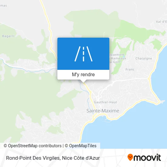 Rond-Point Des Virgiles plan