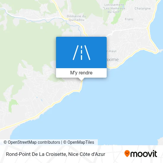 Rond-Point De La Croisette plan