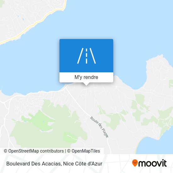Boulevard Des Acacias plan