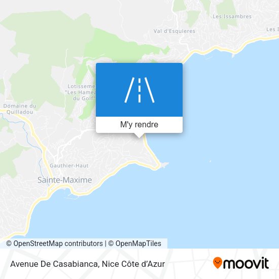 Avenue De Casabianca plan