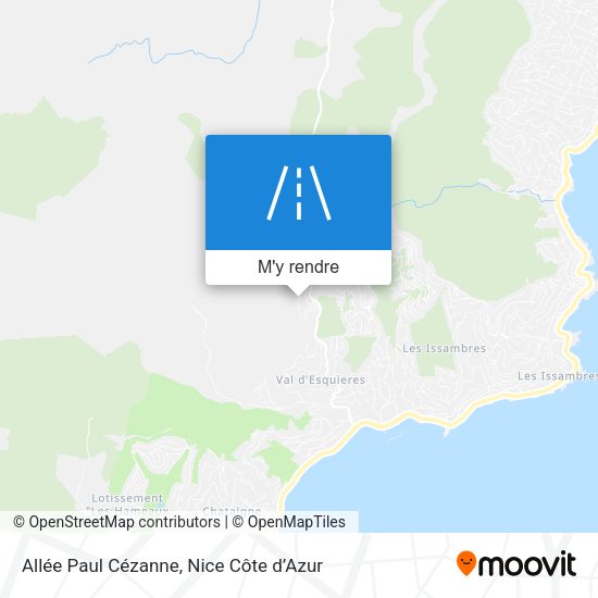 Allée Paul Cézanne plan