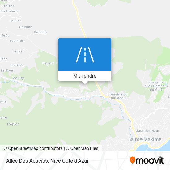Allée Des Acacias plan