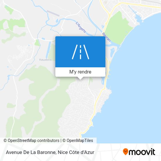 Avenue De La Baronne plan