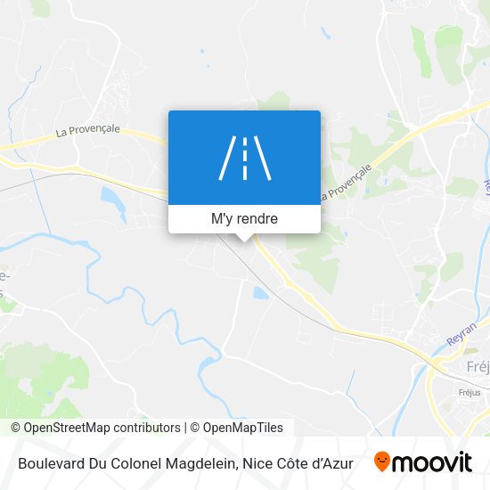 Boulevard Du Colonel Magdelein plan