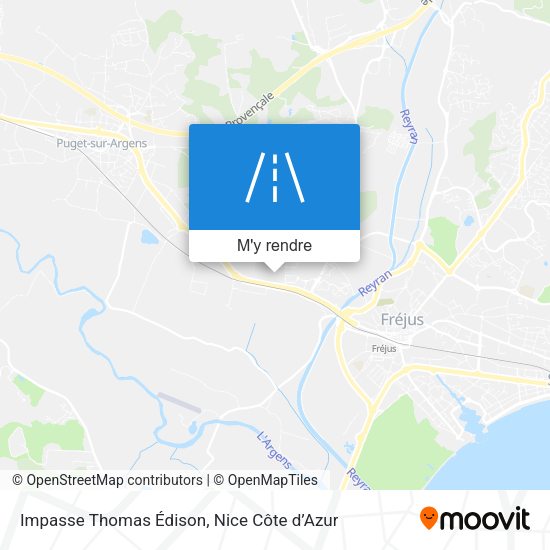 Impasse Thomas Édison plan