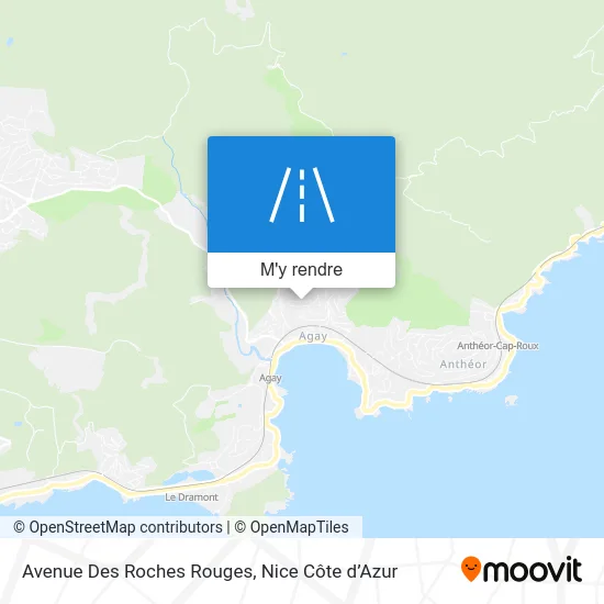 Avenue Des Roches Rouges plan