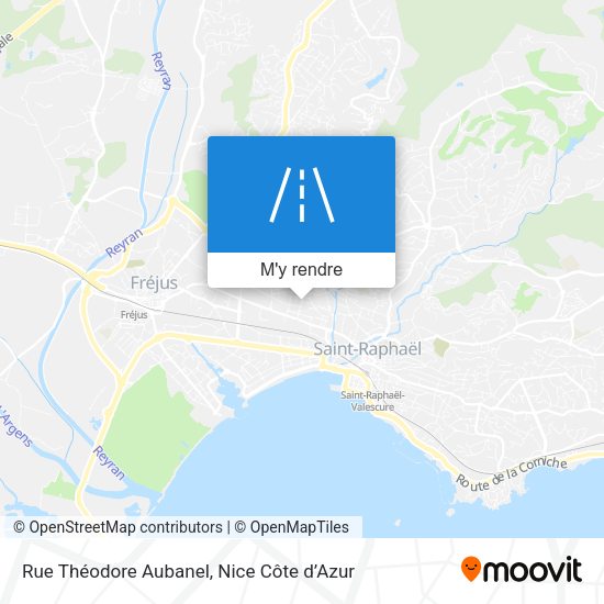 Rue Théodore Aubanel plan
