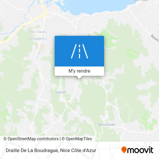 Draille De La Boudrague plan