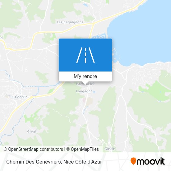 Chemin Des Genévriers plan