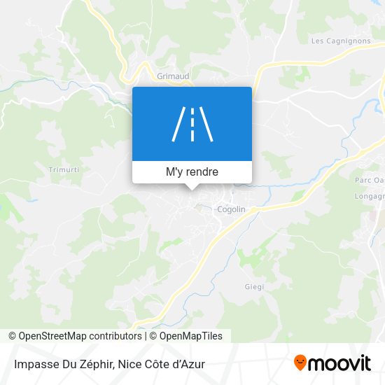 Impasse Du Zéphir plan