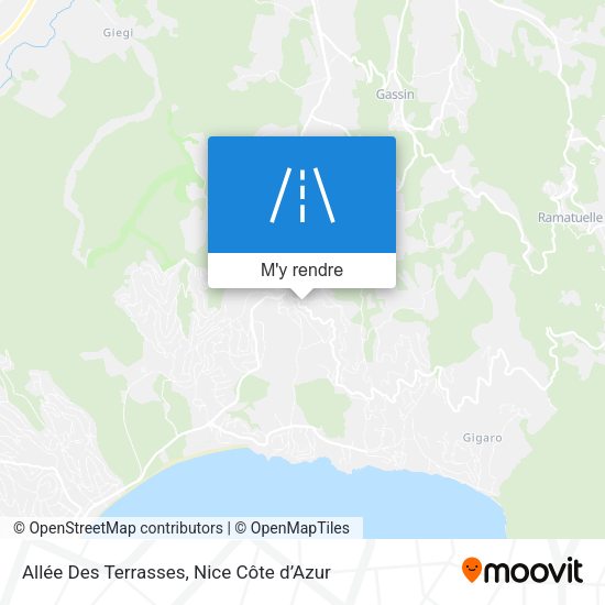 Allée Des Terrasses plan