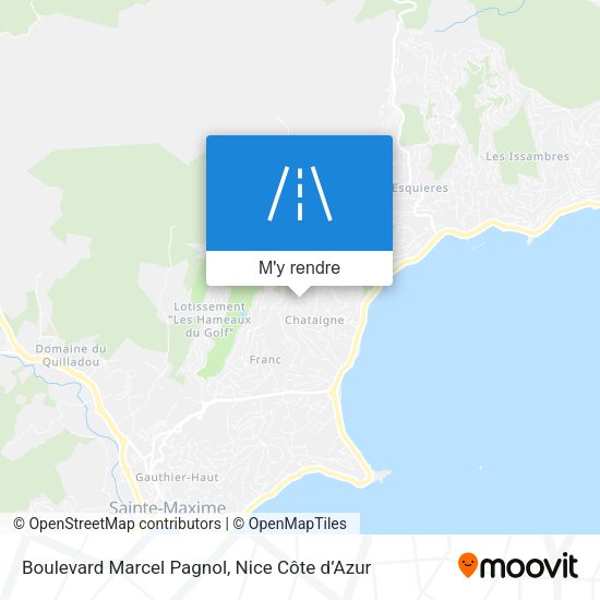 Boulevard Marcel Pagnol plan