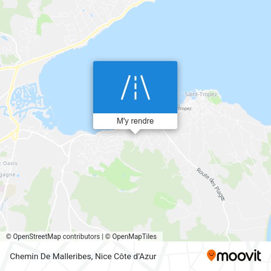 Chemin De Malleribes plan