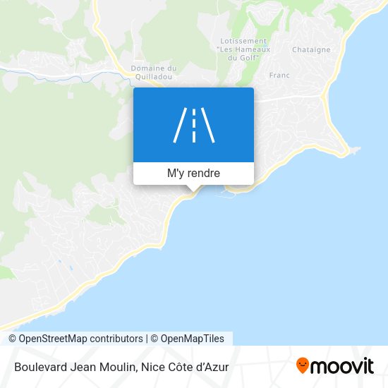 Boulevard Jean Moulin plan