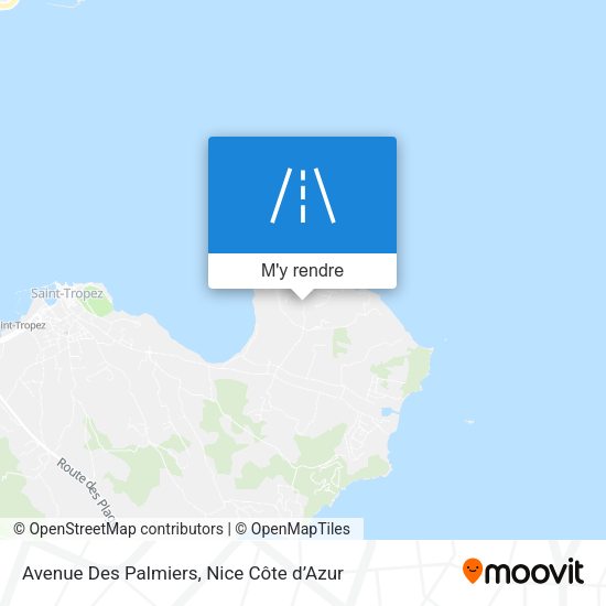 Avenue Des Palmiers plan