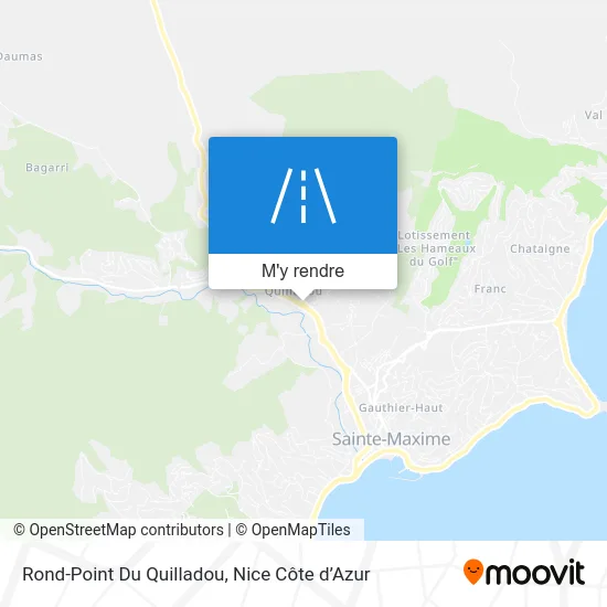 Rond-Point Du Quilladou plan