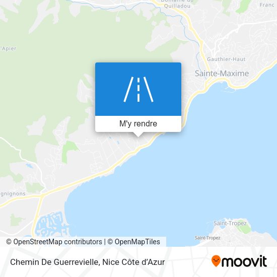 Chemin De Guerrevielle plan