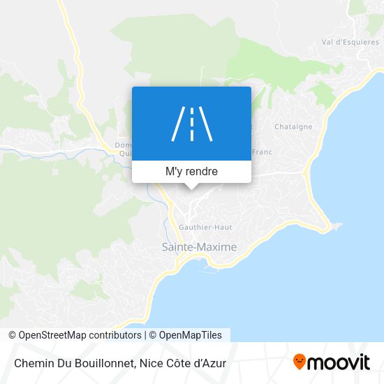 Chemin Du Bouillonnet plan