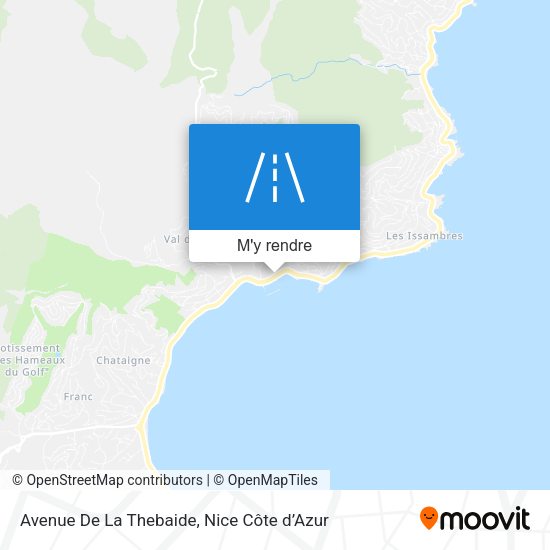 Avenue De La Thebaide plan
