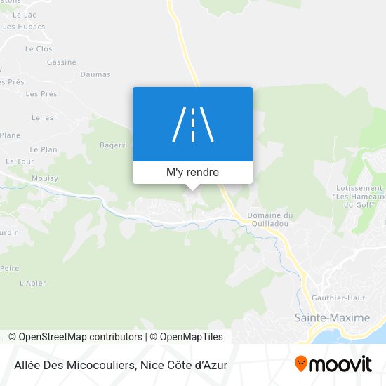 Allée Des Micocouliers plan
