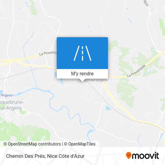 Chemin Des Prés plan