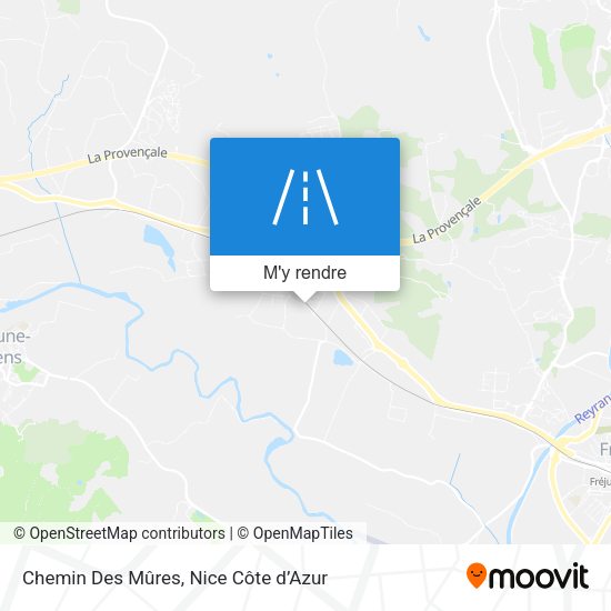Chemin Des Mûres plan
