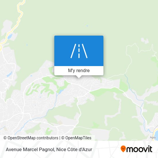 Avenue Marcel Pagnol plan