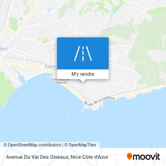 Avenue Du Val Des Oiseaux plan