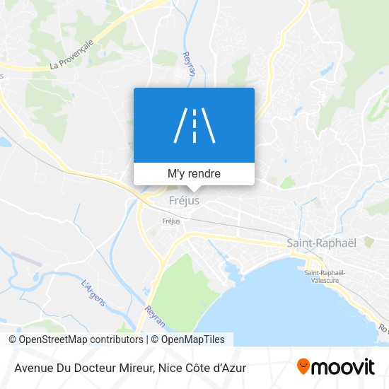 Avenue Du Docteur Mireur plan