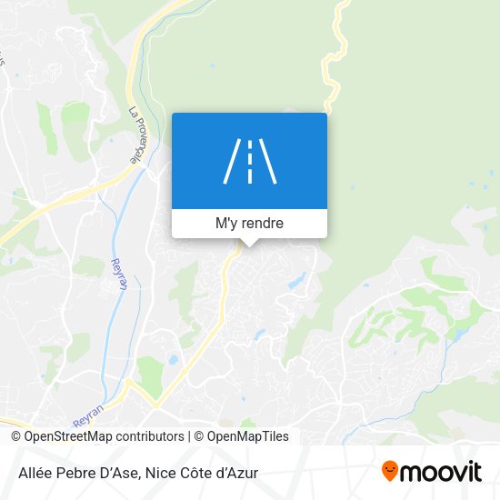 Allée Pebre D’Ase plan