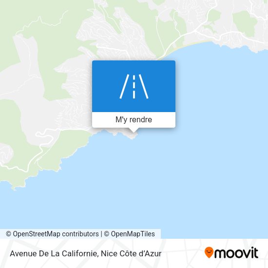 Avenue De La Californie plan