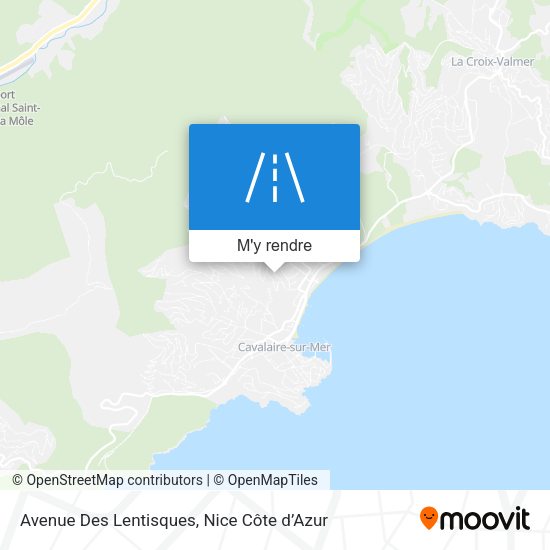 Avenue Des Lentisques plan