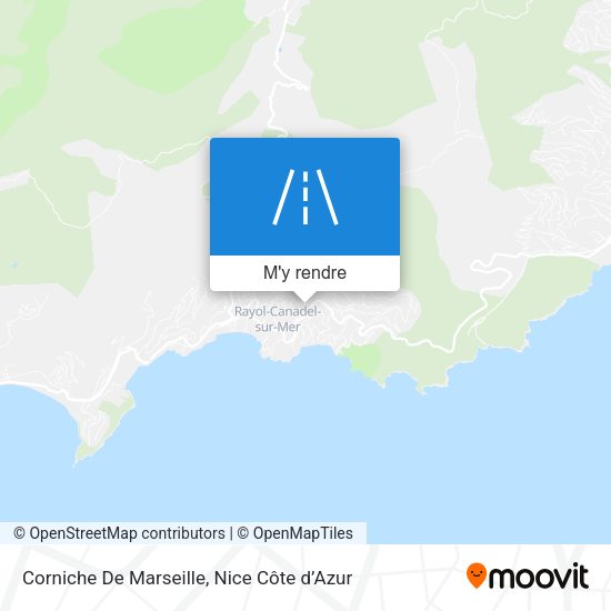 Corniche De Marseille plan