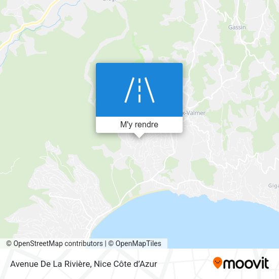 Avenue De La Rivière plan
