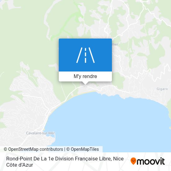 Rond-Point De La 1e Division Française Libre plan