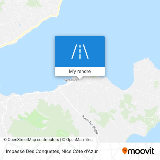 Impasse Des Conquètes plan