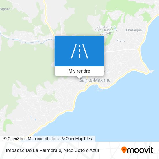 Impasse De La Palmeraie plan