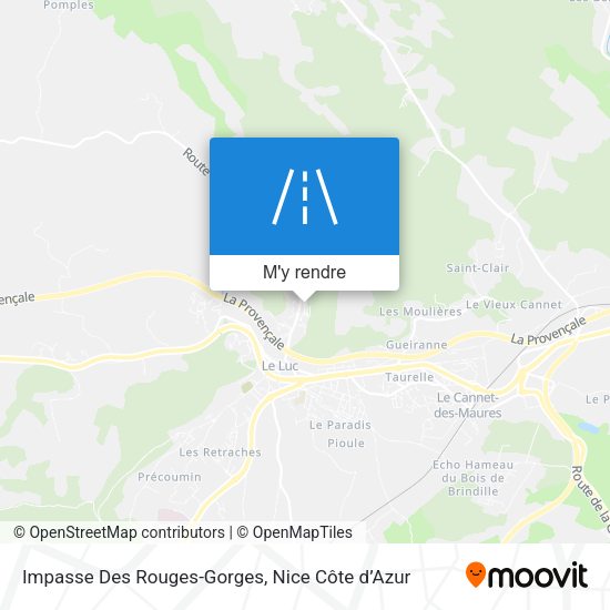Impasse Des Rouges-Gorges plan