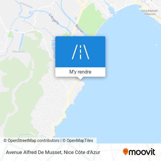 Avenue Alfred De Musset plan