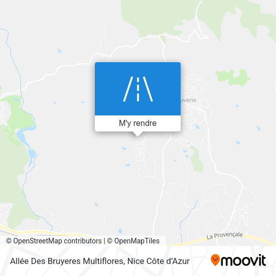 Allée Des Bruyeres Multiflores plan