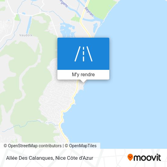 Allée Des Calanques plan