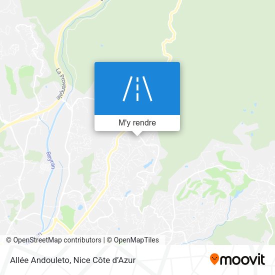 Allée Andouleto plan