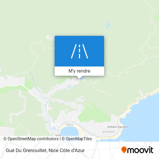 Gué Du Grenouillet plan