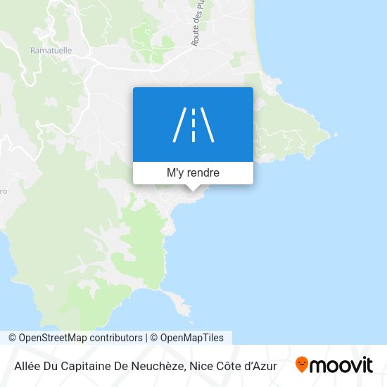 Allée Du Capitaine De Neuchèze plan