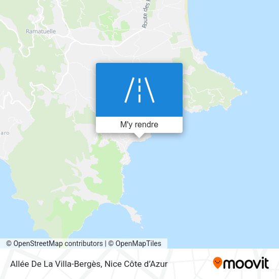 Allée De La Villa-Bergès plan